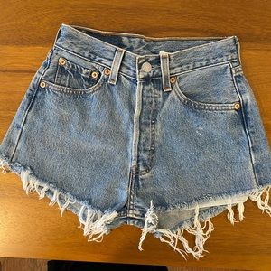 Levi’s High Waisted Vintage Shorts